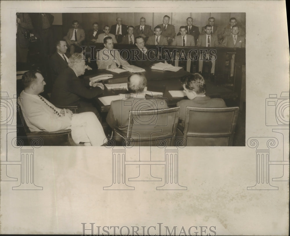 1955, Court room scene at trial of Albert Fuller, Alabama - abna15002 - Historic Images