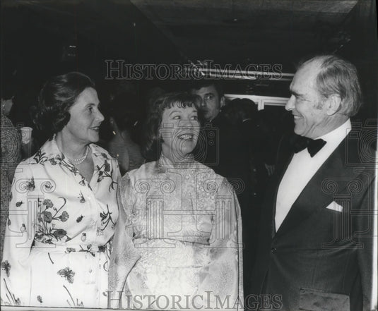 1977, Gloria Carter Spann, President Carter's Sister at Gala, Alabama - Historic Images