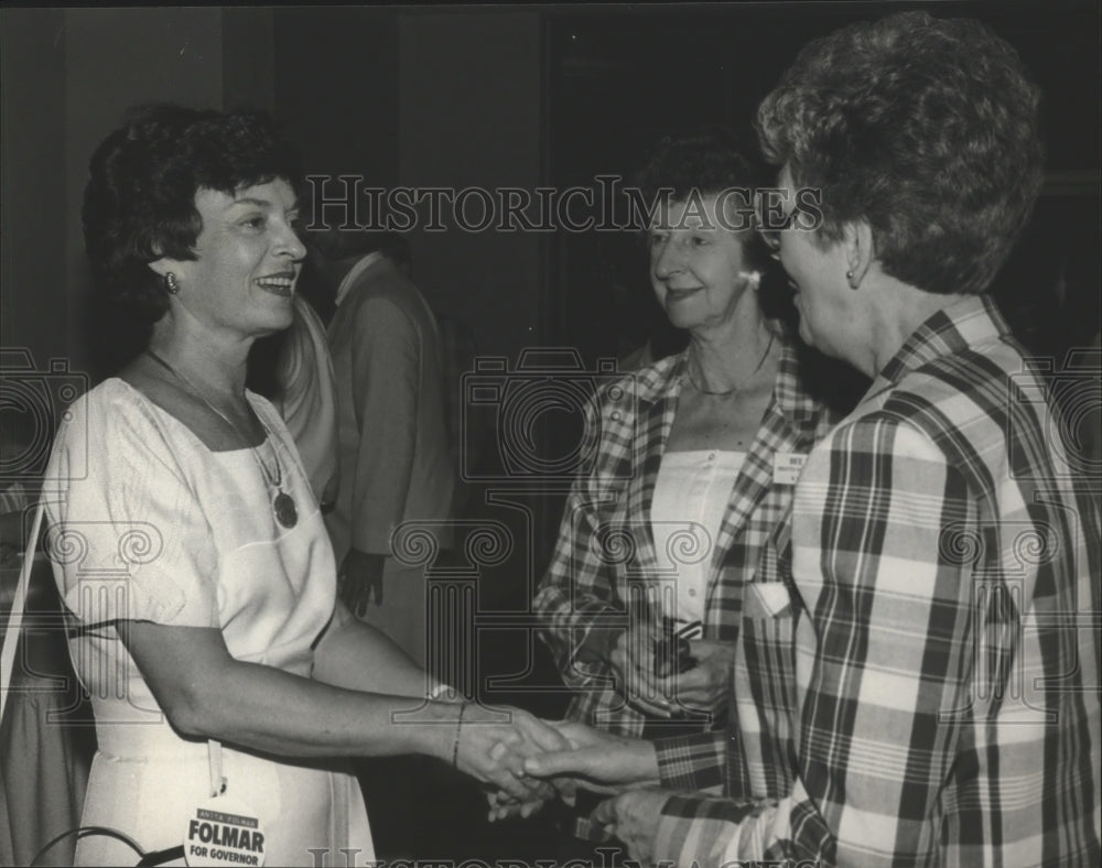 1982, Anita Folman Campaigning For Husband - abna15130 - Historic Images