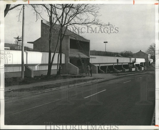 1975, Huntsville Parking deck across from Van Braun Civic Center - Historic Images