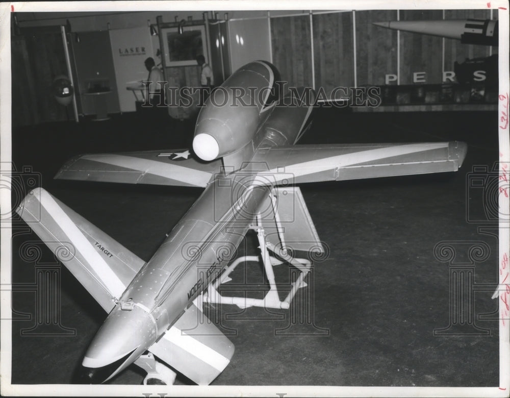 1965 Press Photo Model at Redstone Arsenal, Huntsville, Alabama - abna15192 - Historic Images