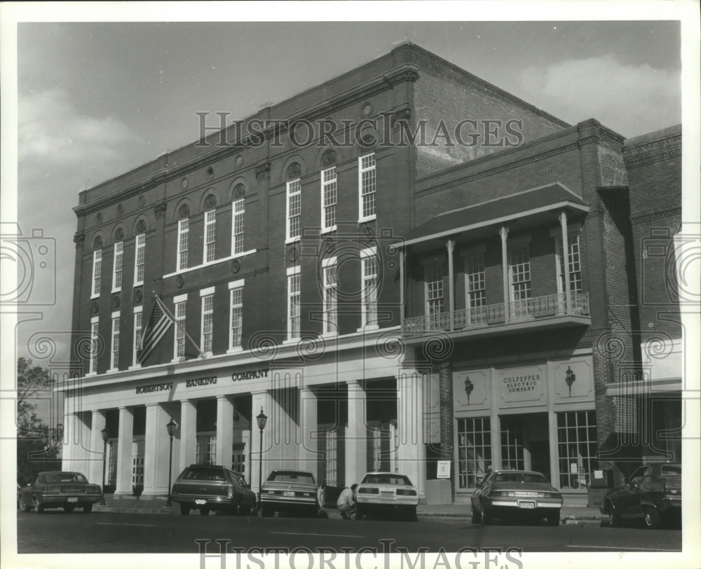 1980 Demopolis, Alabama Bank Building - Historic Images