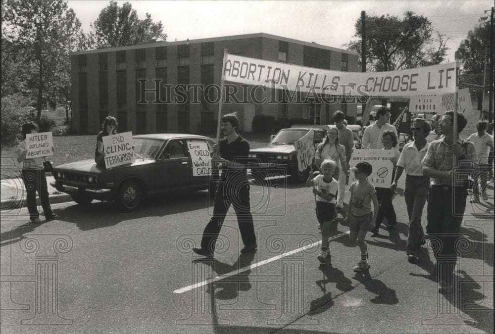 1984 Anti-Abortion protest, Birmingham, Alabama - Historic Images