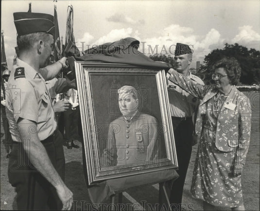 1982, Portrait of General Edmund Winchester Rucker Unveiled - Historic Images