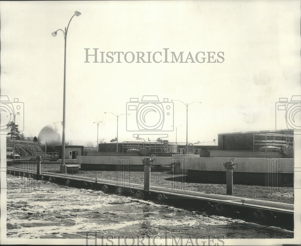 1961, New Sewage Processing Plant, Huntsville, Alabama - abna15416 - Historic Images