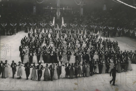 1955 Press Photo dancers at Governor James E. Folsom Inauguration ball- Historic Images