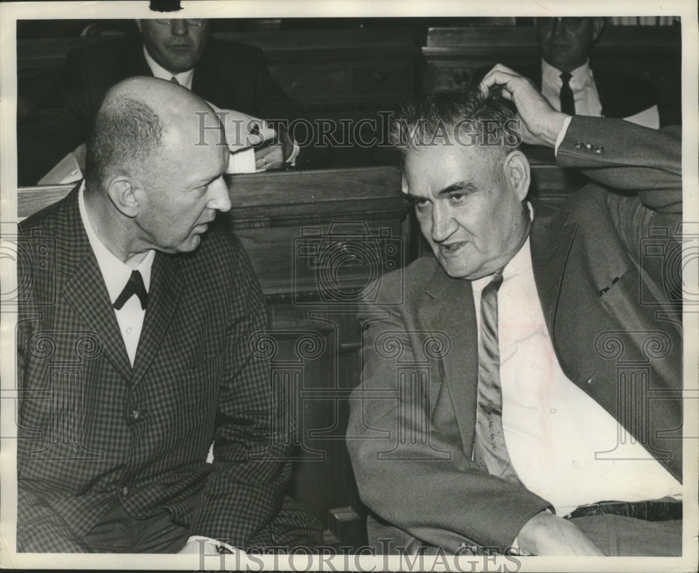 1965 Rankin Fite & James E. Folsom, Former Governor of Alabama-Historic Images
