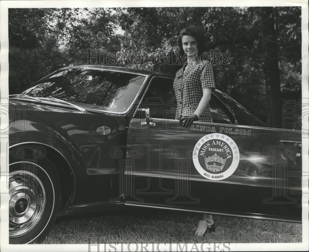 1965 Press Photo Linda Folsom, Miss Alabama 1965 - abna15514 - Historic Images