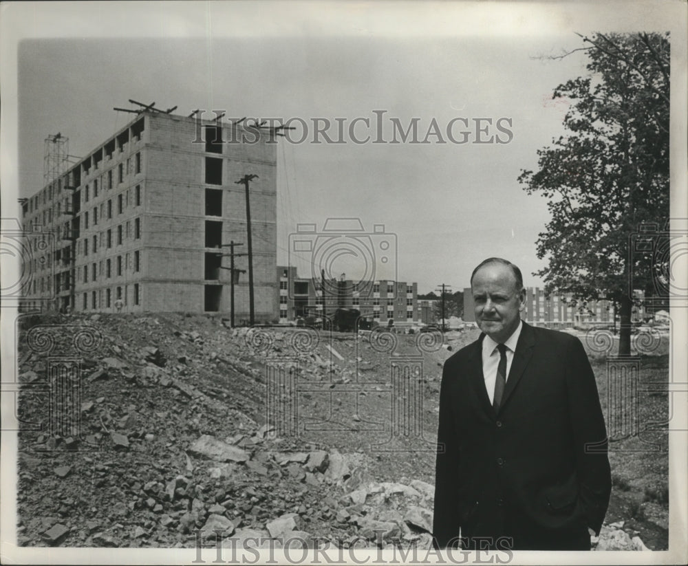 1966 Dr. Harry Philpott, president of Auburn University-Historic Images