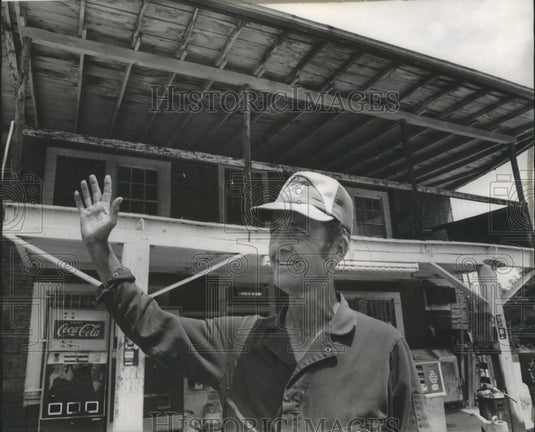 1978, John Reynolds, Our Town Grocery Store Owner, Our Town, Alabama - Historic Images
