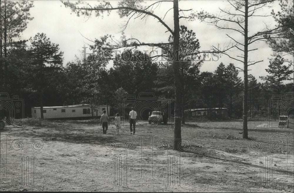 1973 Cleared property For Maranatha Boys Home - Oneonta, Alabama - Historic Images