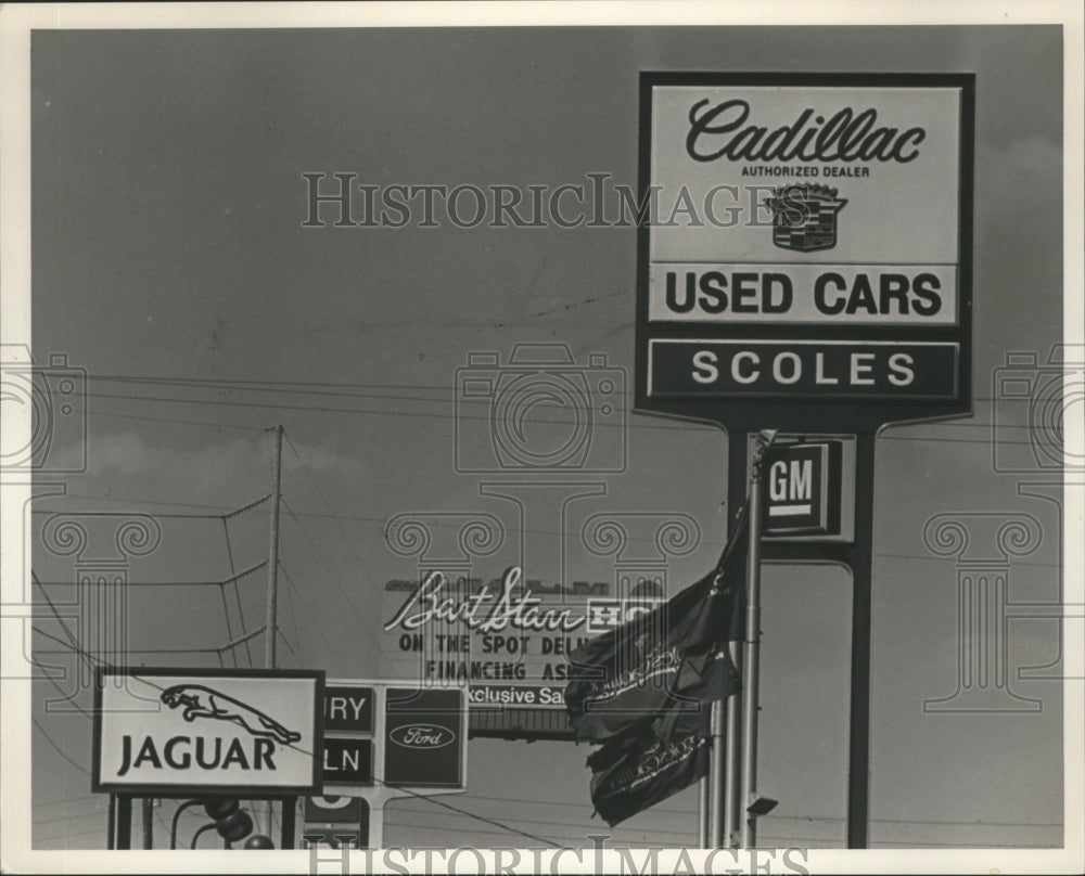 1985, Hoover, Alabama Auto Agencies, Signs - abna15673 - Historic Images