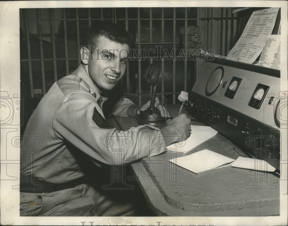 1955 Phenix City, Alabama National Guardsman at Work - Historic Images