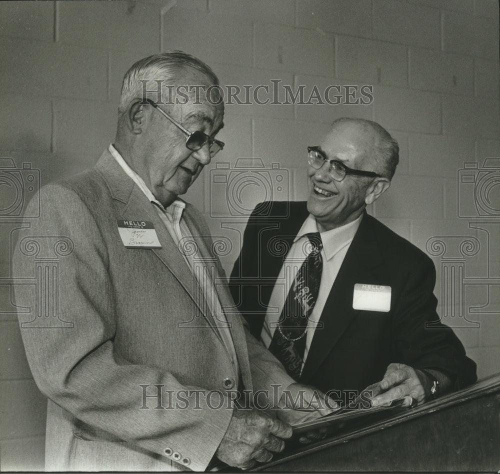 1981, J. Brown &amp; J. Warren, Phenix City, Alabama, National Guard - Historic Images