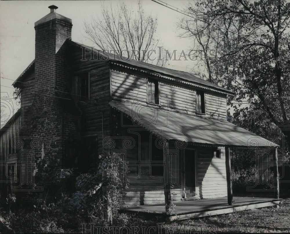 1958 Press Photo 1808 Stagecoach Stop Building in Mooresville - abna15917 - Historic Images