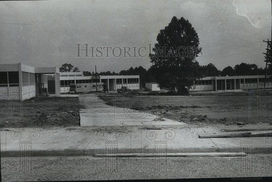 1966 Press Photo New Monroe Junior College Nearly Completed, Alabama - abna15926- Historic Images