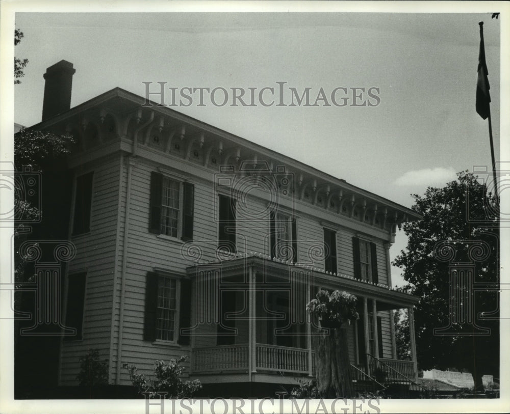 1981, First White House of the Confederacy, Montgomery, Alabama - Historic Images