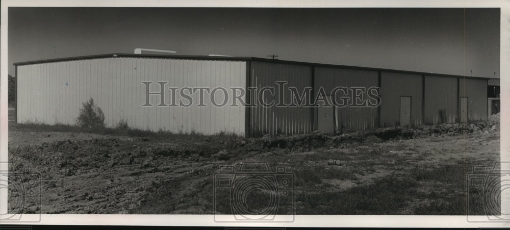 1988 Dannelly Field - Building Near Runway, Montgomery, Alabama-Historic Images