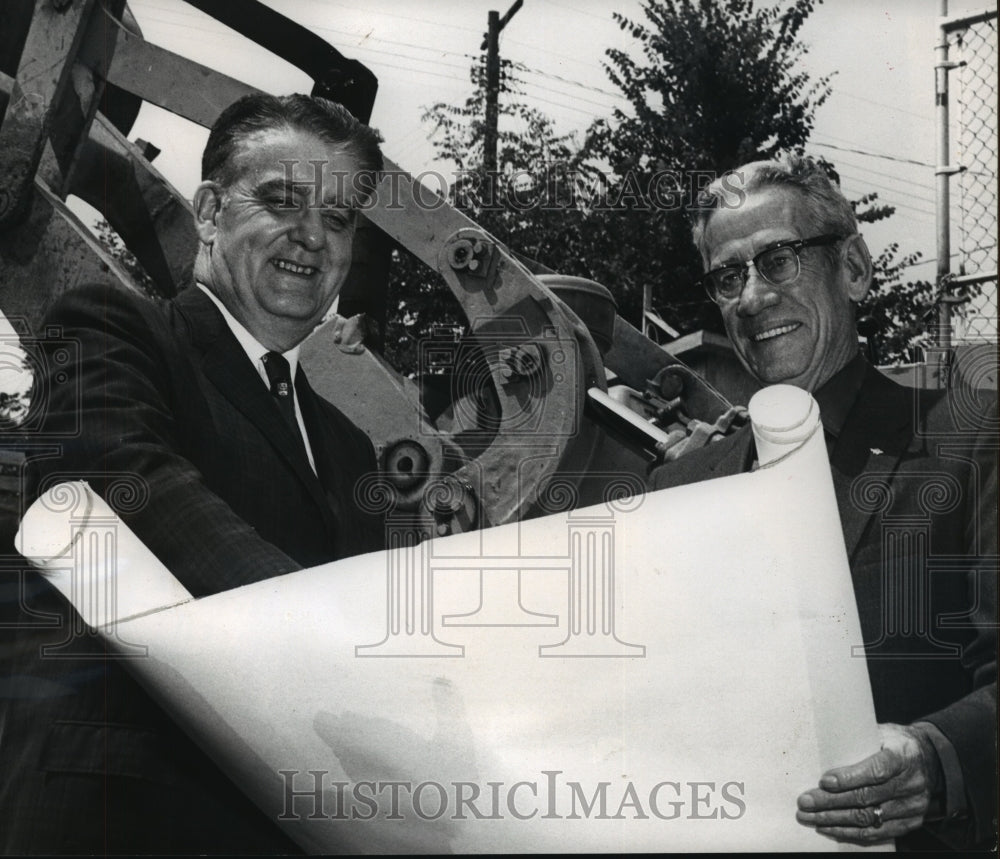 1970 Press Photo Telephone Exchange Addition Studied in Tarrant, Alabama - Historic Images