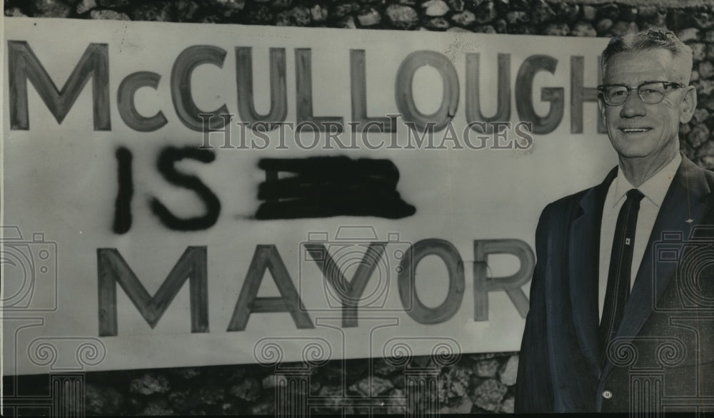 1960 Mayor Ocie B. McCullough, Tarrant City, Alabama-Historic Images