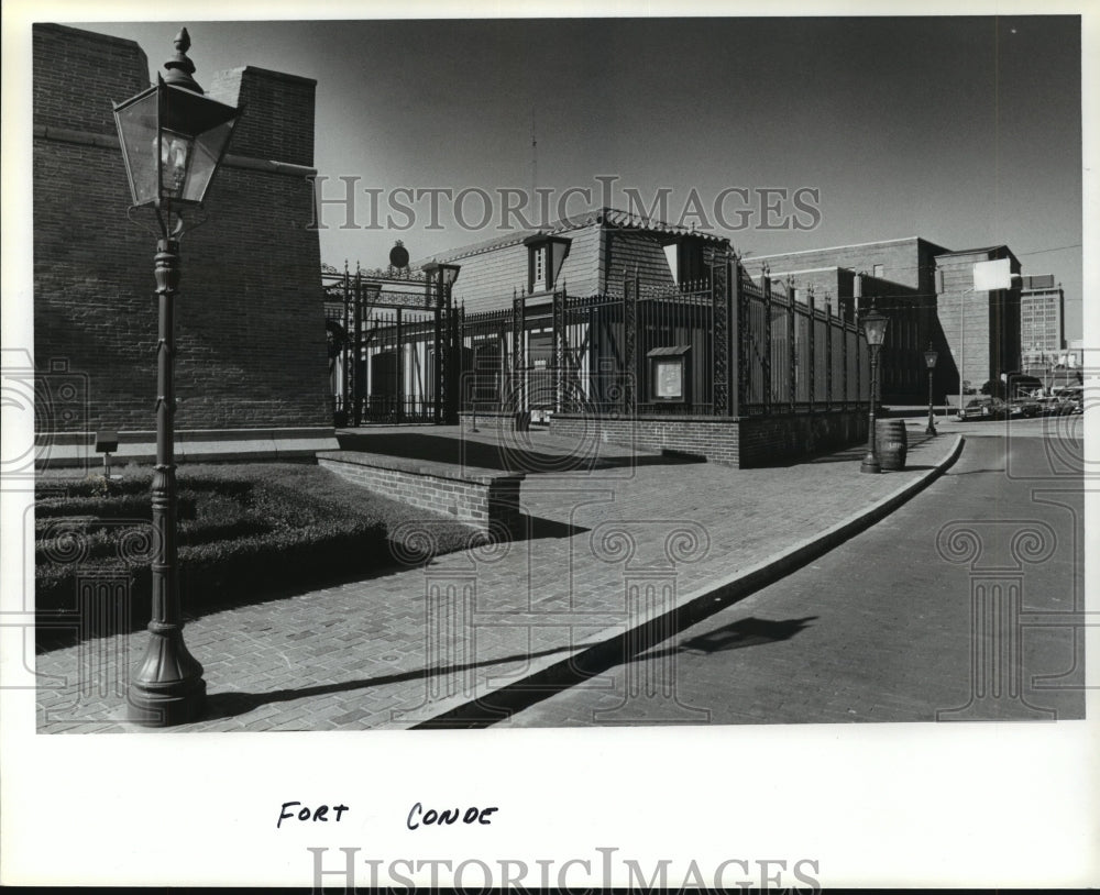 1982 Fort Conde in Mobile, Alabama - Historic Images