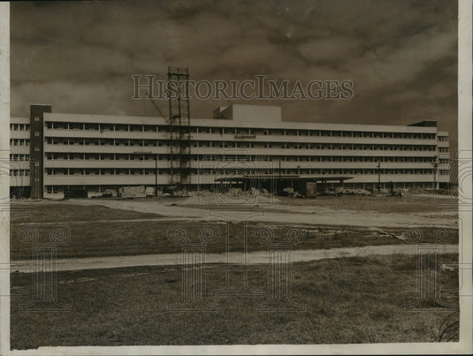 1951 Press Photo Mobile, Alabama Infirmary, Exterior View of Medical Center - Historic Images