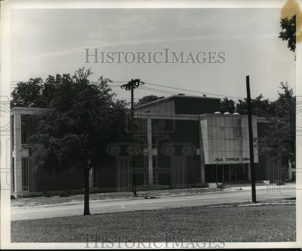 1963 Julia Tutwiler Library, Livingston State College, Alabama-Historic Images