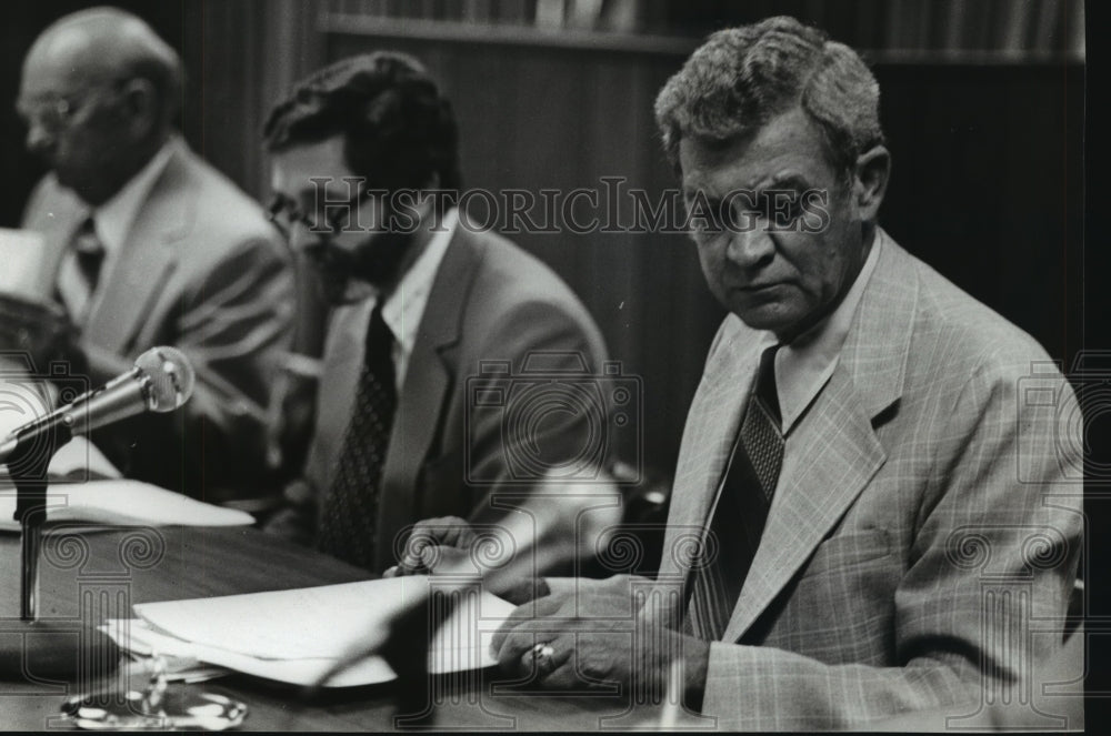 1980 Press Photo Fultondale, Alabama Mayor Curtis Parks - abna16327 - Historic Images