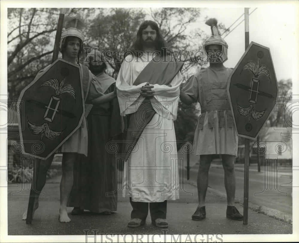 1979 Press Photo Easter Pageant actors in Moundville, Alabama - abna16433 - Historic Images