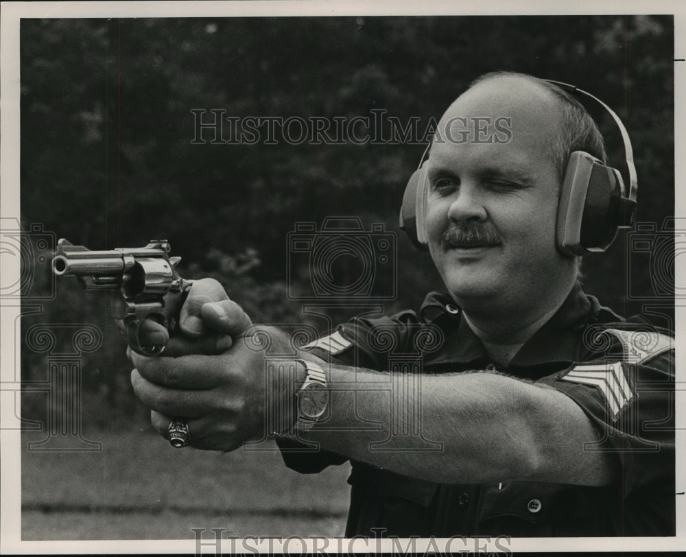 Sergeant Bill Waites of Mountain Brook Police Department, Alabama - Historic Images