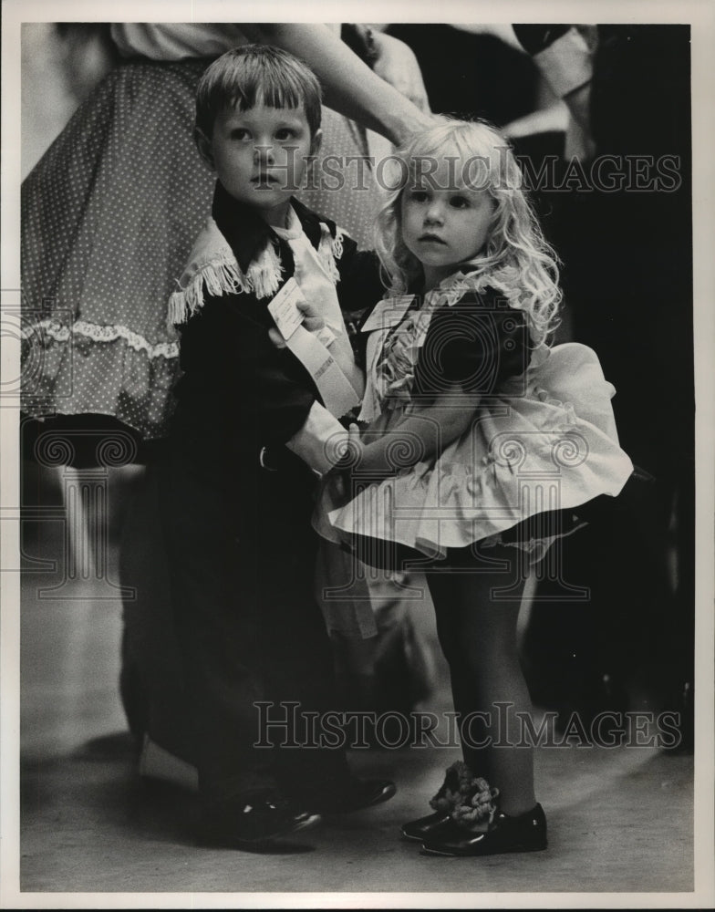 1985 &#39;Little&#39; Mycroft Square Tappers at convention in Birmingham - Historic Images