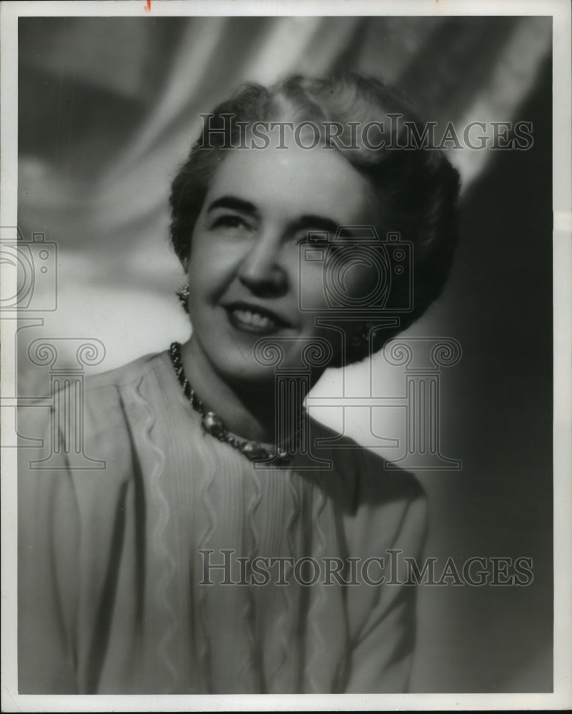 1958 Press Photo Florence Pass, Educator, Birmingham, Alabama - abna16513 - Historic Images
