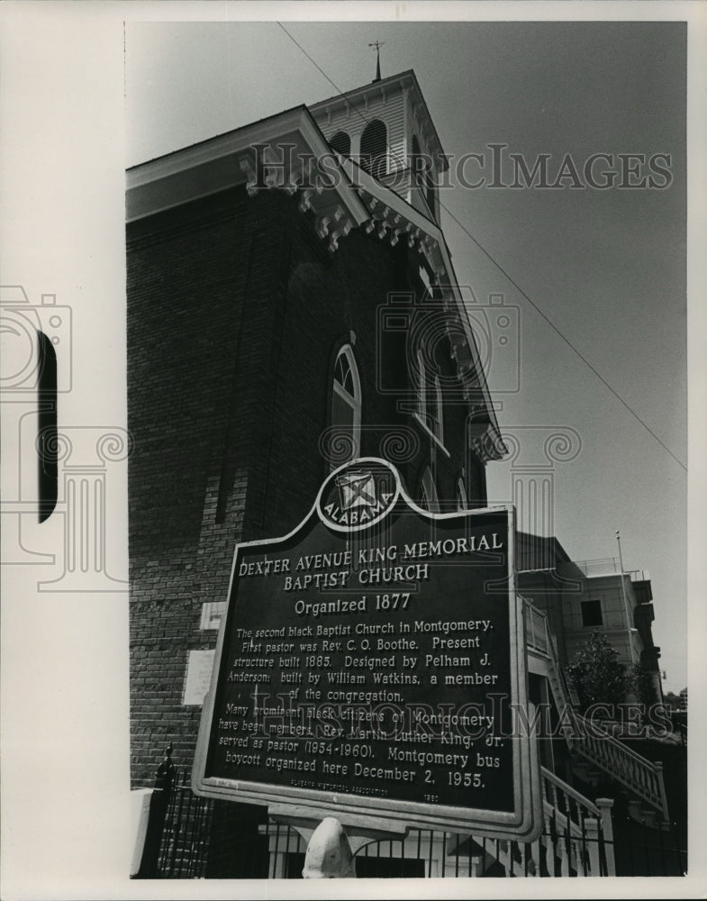 Dexter Avenue King Memorial Baptist Church, Montgomery, Alabama-Historic Images