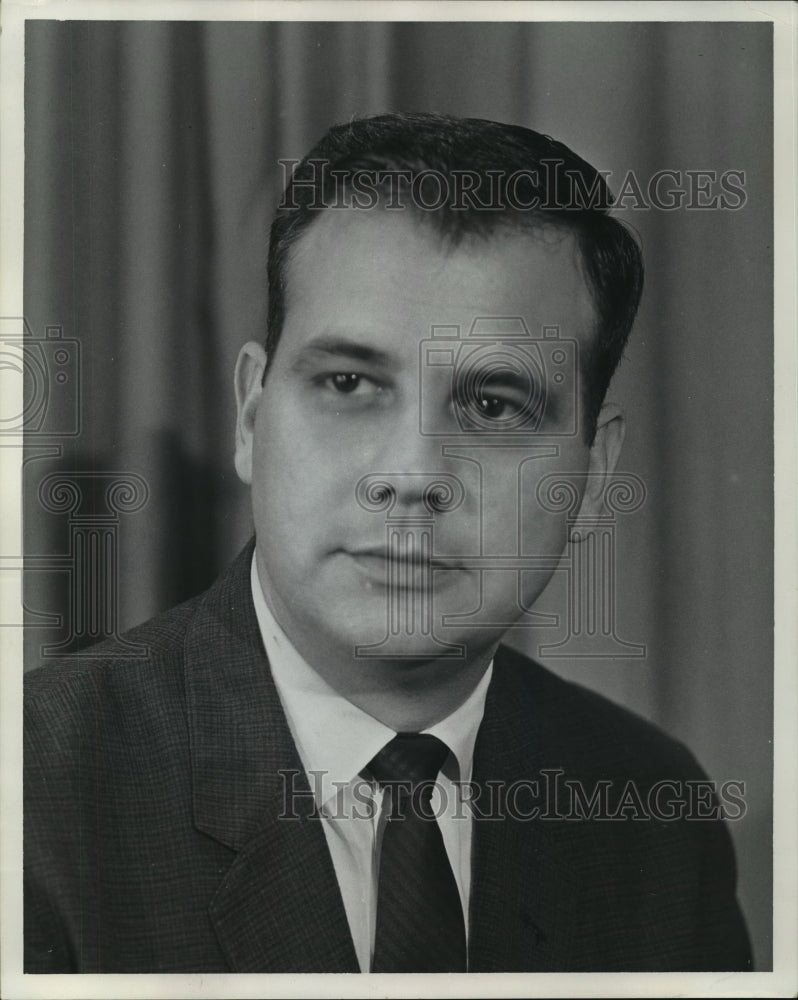 1963, Joe L Langston, Radio &amp; Television Host in Birmingham, Alabama - Historic Images