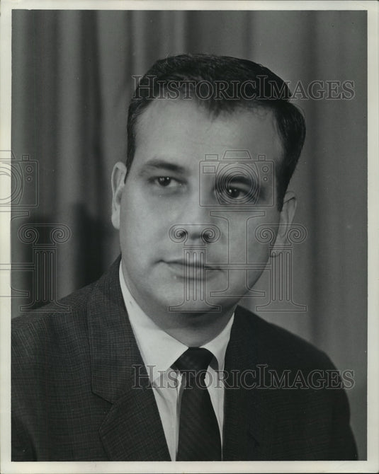 1963, Joe L Langston, Radio & Television Host in Birmingham, Alabama - Historic Images