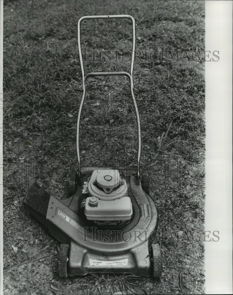 1978, Gasoline-powered Lawnmower - abna16660 - Historic Images