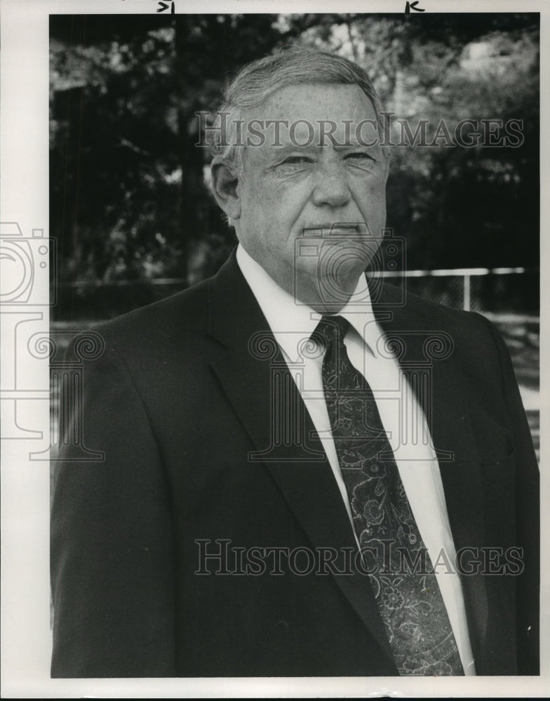 1990 Press Photo John McCain, Fultondale, Alabama mayor - abna16705 - Historic Images
