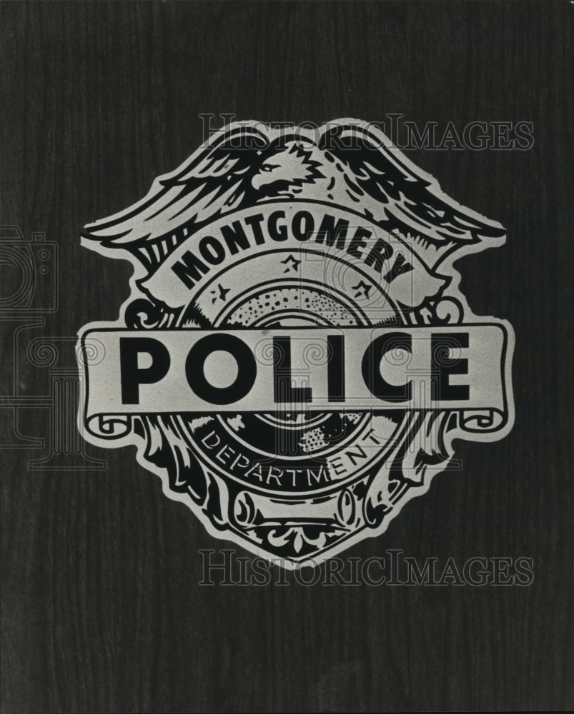 1983 Montgomery, Alabama, Police Department Logo - Historic Images