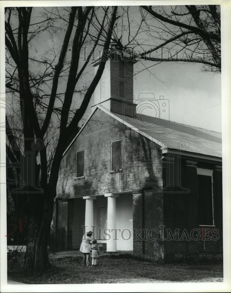 1979 Mooresville Church in Mooresville, Alabama - Historic Images