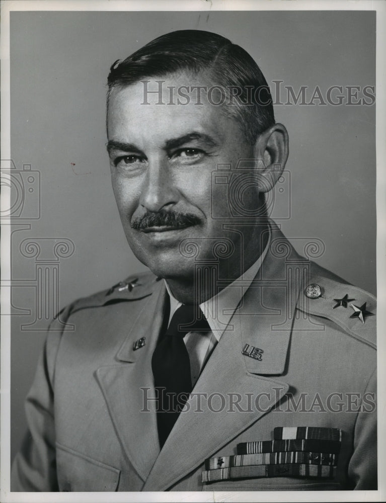 1956, Major General John B Medaris, Army Ballistic Missile Agency - Historic Images