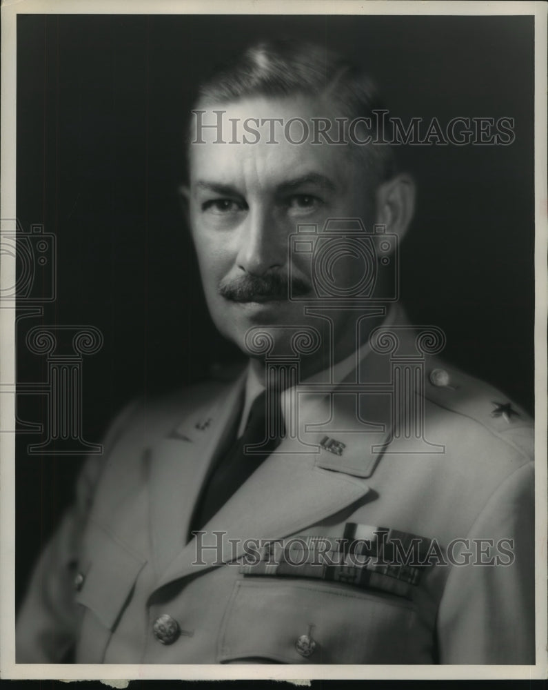 1953 Press Photo Brigadier General John B. Medaris, United States Army-Historic Images
