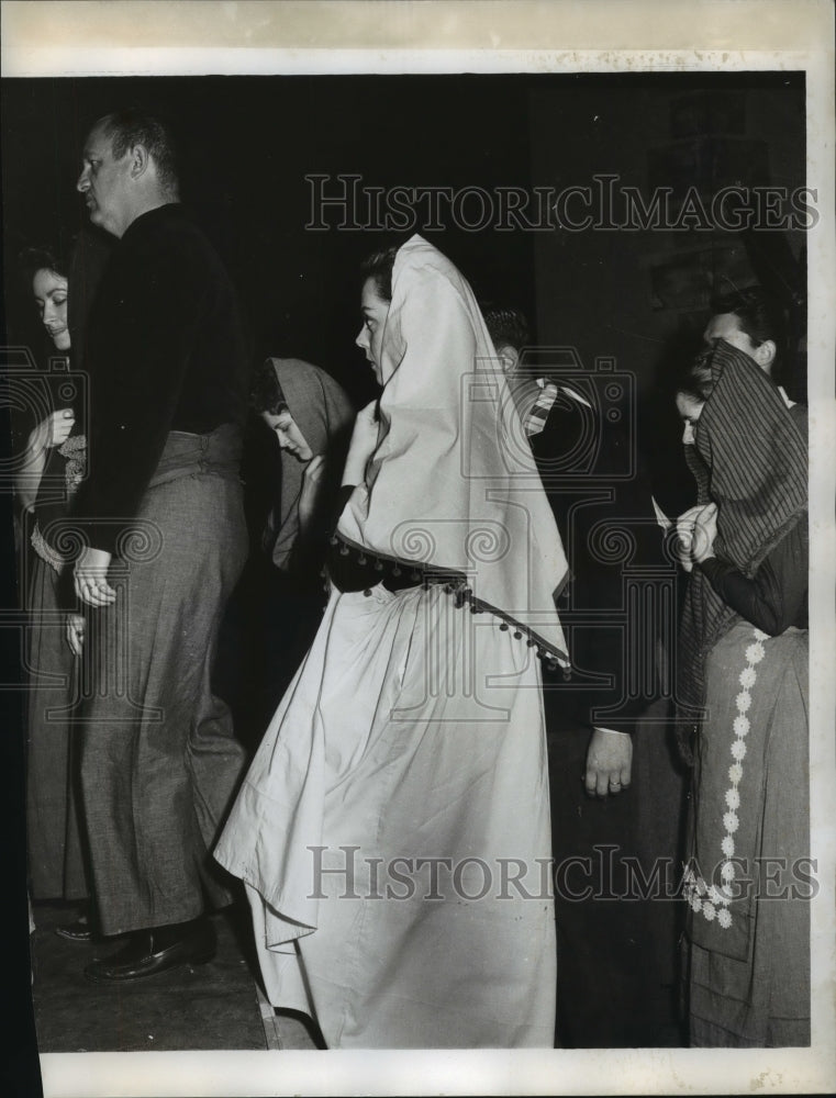 1964 Press Photo Performers at the Birmingham Civic Opera, Alabama - abna16922 - Historic Images