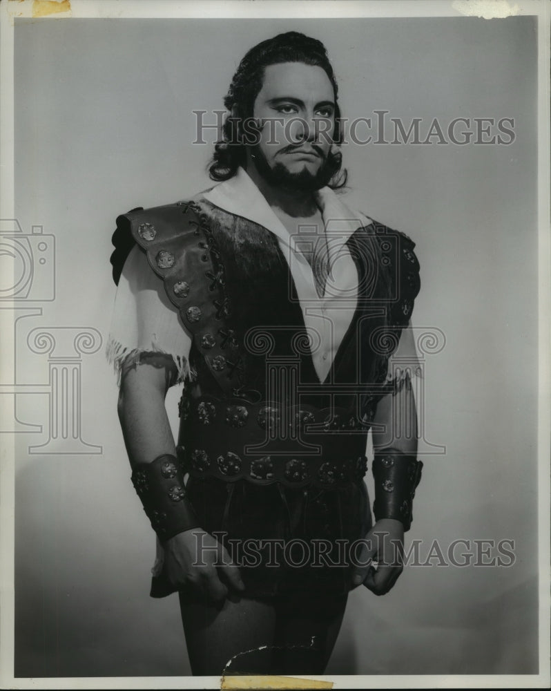 1960 Press Photo Mario Del Monaco as Samson in Samson and Delile - abna16924 - Historic Images