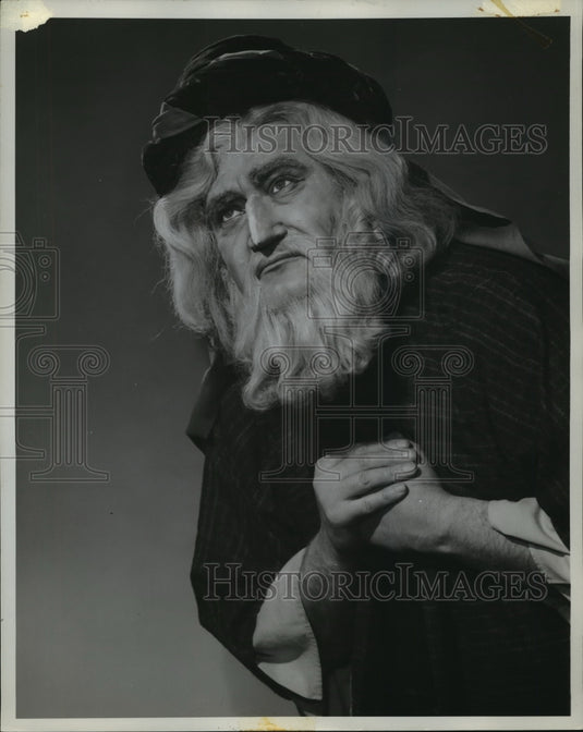 1960, William Wilderman as the Old Hebrew in Samson and Delilah - Historic Images