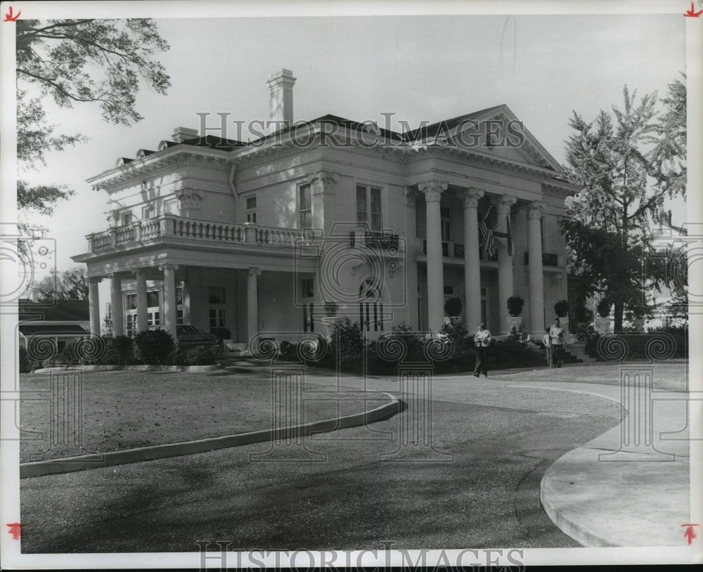 1978 Press Photo Montgomery, Alabama Governor&#39;s Mansion - abna17004 - Historic Images