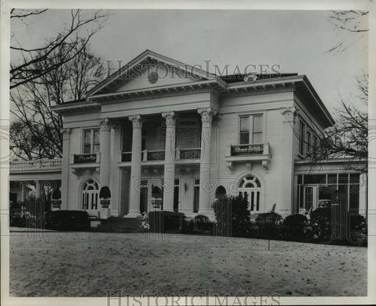 Press Photo Montgomery, Alabama Governor's Mansion - abna17005 - Historic Images