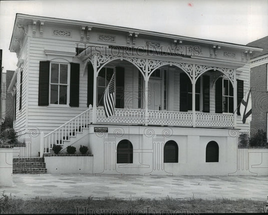 1970 Falconer House, built in 1845, in Montgomery, Alabama-Historic Images