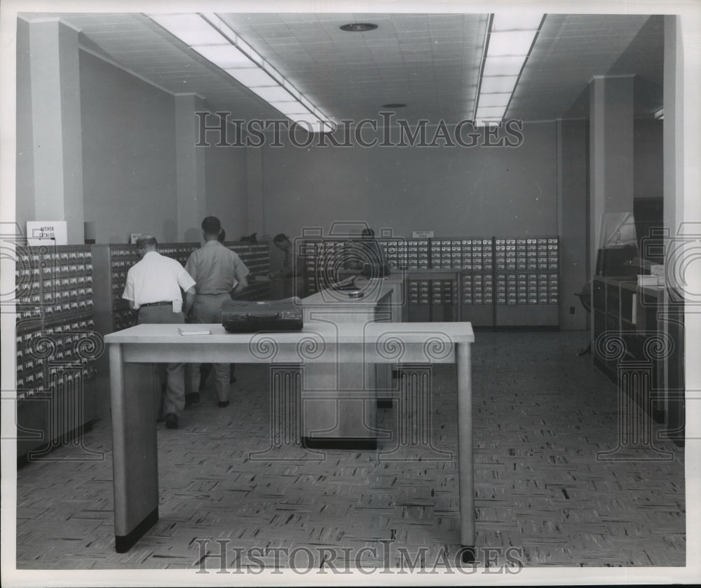 1960 Air University Library Card Catalogs, Montgomery, Alabama-Historic Images