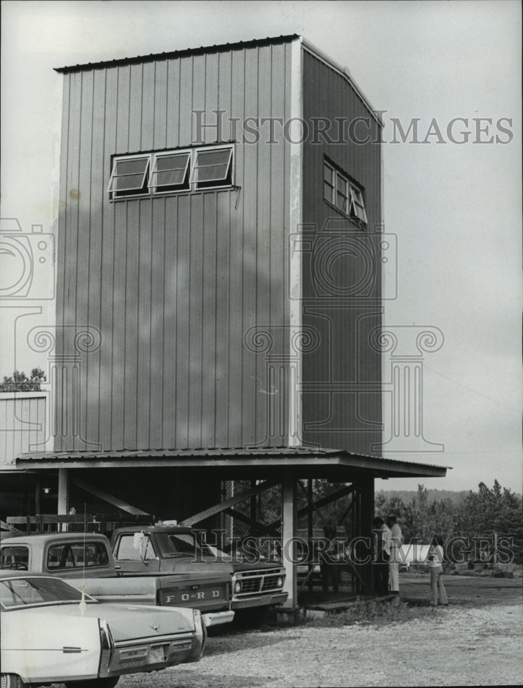 1977, Scene of Disaster at Chetopa Mine, Shaft where three men died - Historic Images