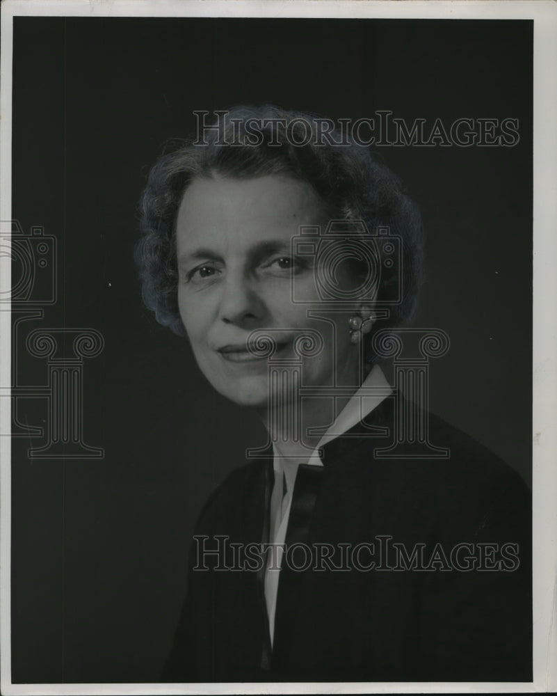 1958 Press Photo Mrs. Martha McClung, Birmingham, Alabama - abna17074 - Historic Images